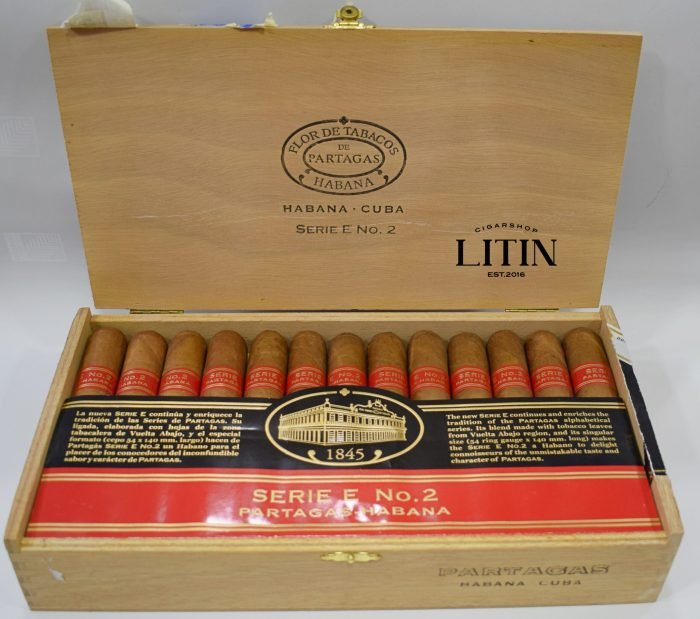 Partagás Serie E No. 2 – Classic Cuban Robusto Partagás Serie E No. 2 Cuban robusto cigar in protective tube, handcrafted with aged Cuban tobacco for full-bodied flavor with notes of cedar, cocoa, and spice.