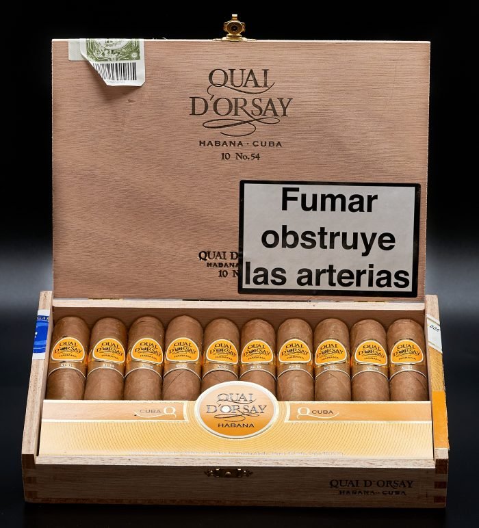 Quai D'Orsay 54 – Premium Cuban Cigar Quai D’Orsay 54 Cuban cigar with robusto format, smooth wrapper, and medium-bodied flavor featuring notes of cedar, cocoa, and light spice.