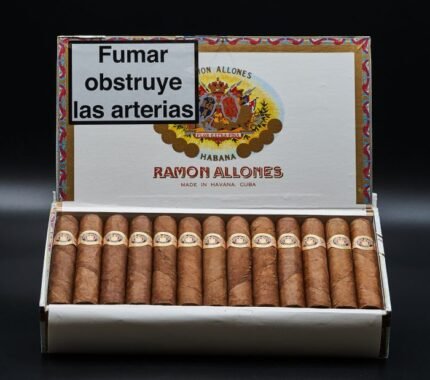 Ramon Allones Specially Selected Cuban robusto cigar with rich wrapper, presented in traditional box packaging.