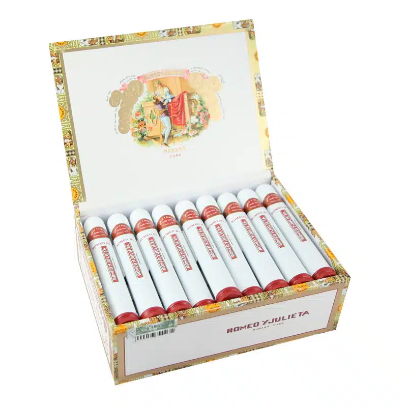 Romeo y Julieta No.2 – Premium Cuban Cigar | Official Cigar Store Romeo y Julieta No.2 premium Cuban cigar handcrafted with aged tobacco leaves, offering a smooth draw, rich aroma, and balanced smoking experience.