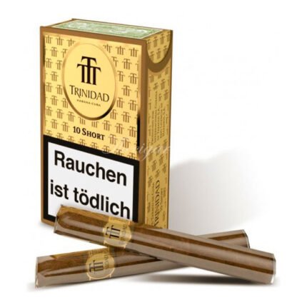 Trinidad Short premium Cuban cigar crafted with aged tobacco leaves, offering a smooth draw, rich aroma, and a refined luxury smoking experience from Official Cigar Store.