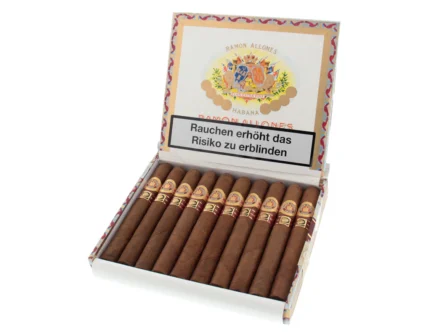 Ramon Allones Superiores LCDH exclusive Cuban cigars presented in box packaging, offering rich full-bodied flavor and refined craftsmanship.