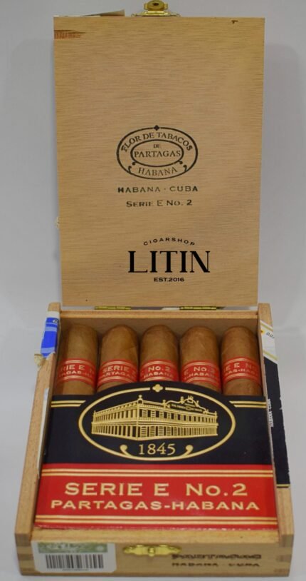 Partagas Serie E Num 2 - pack of 5 cigars From 2013